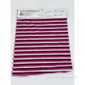 100% polyester saƙa stripe blelve masana'anta don tufafi